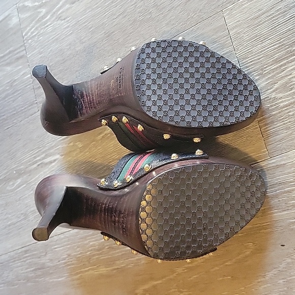 GUCCI New in box size 10 high heel slide with box - Picture 4 of 8